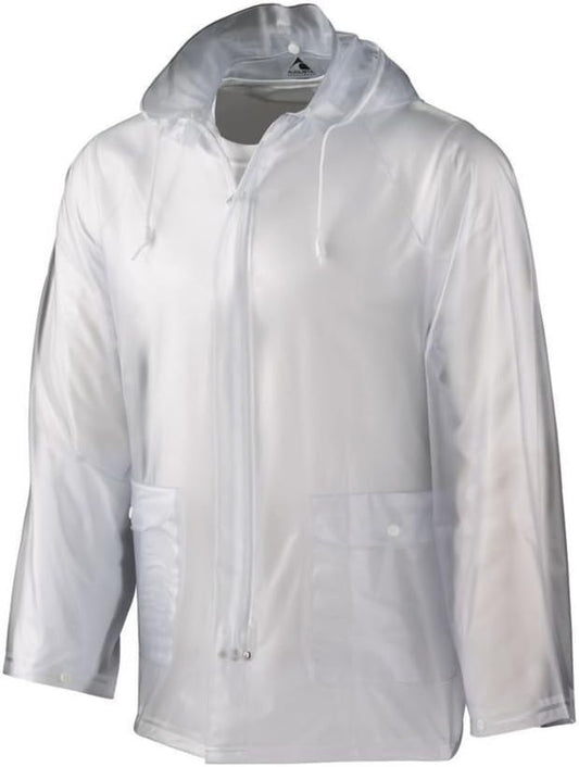 Clear Rain Jacket - Youth, Clear, Small