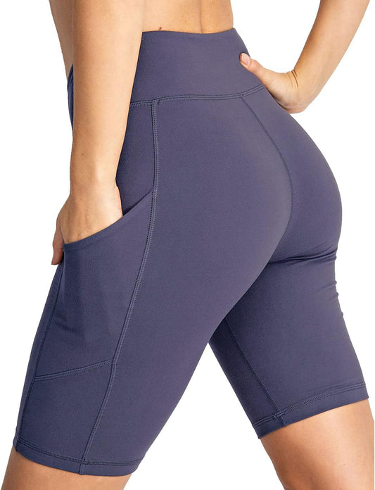 Women'S Cotton Stretch Layering Yoga Bermuda Biker Shorts Tights Pants Leggings Teamwear under Skirts