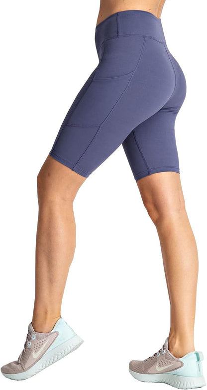 Women'S Cotton Stretch Layering Yoga Bermuda Biker Shorts Tights Pants Leggings Teamwear under Skirts
