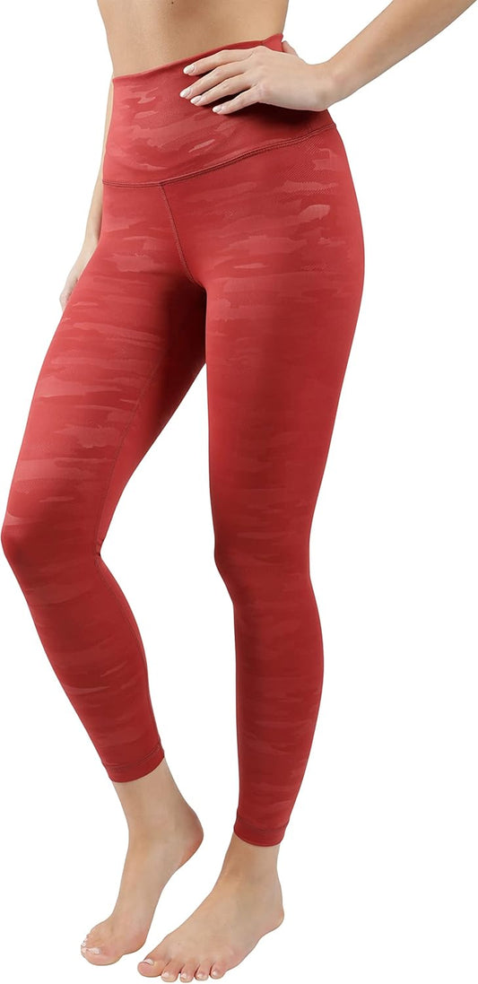 High Waist Tummy Control Squat Proof Ankle Length Printed Leggings